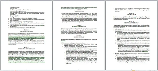Contoh screenshot 2 - PAKET SOP PERHOTELAN